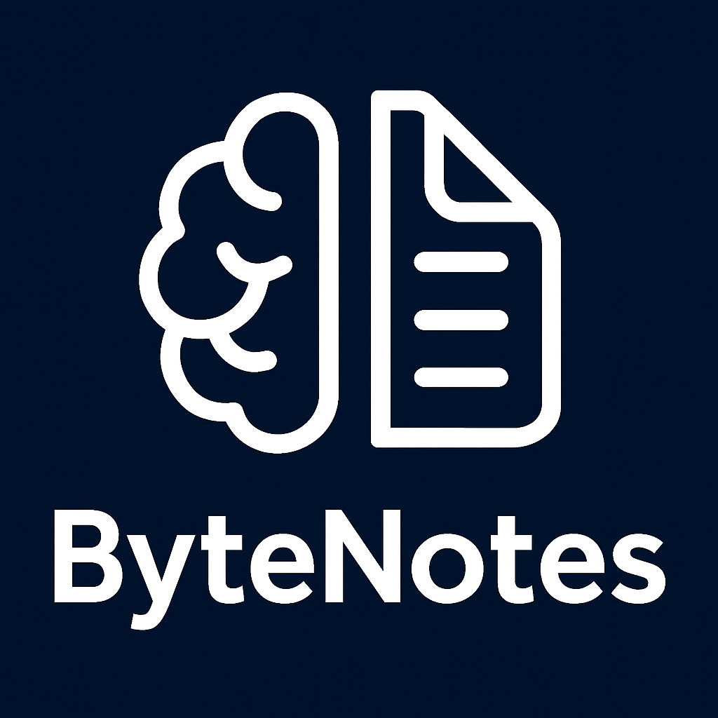 ByteNotes logo